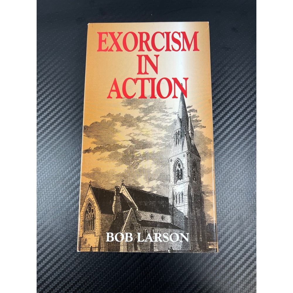 Bob Larson Exorcism In Action VHS Tape 1998 Christian Spiritual Warfare Ministry